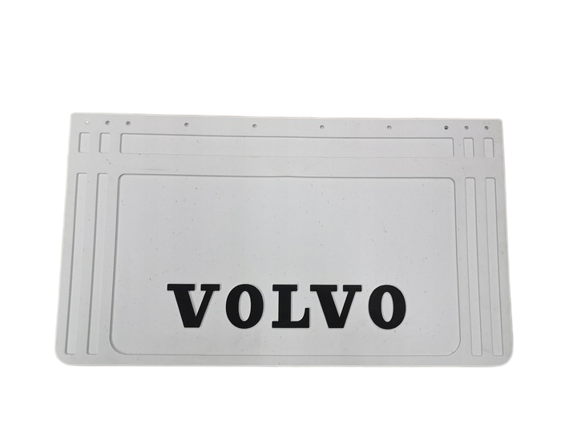 Skvettlapp Volvo, 64x36cm - Hvit