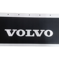 Splash pad Volvo Embossed/Painted, 64x30cm - Black