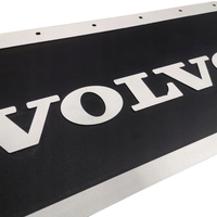 Splash pad Volvo Embossed/Painted, 64x30cm - Black