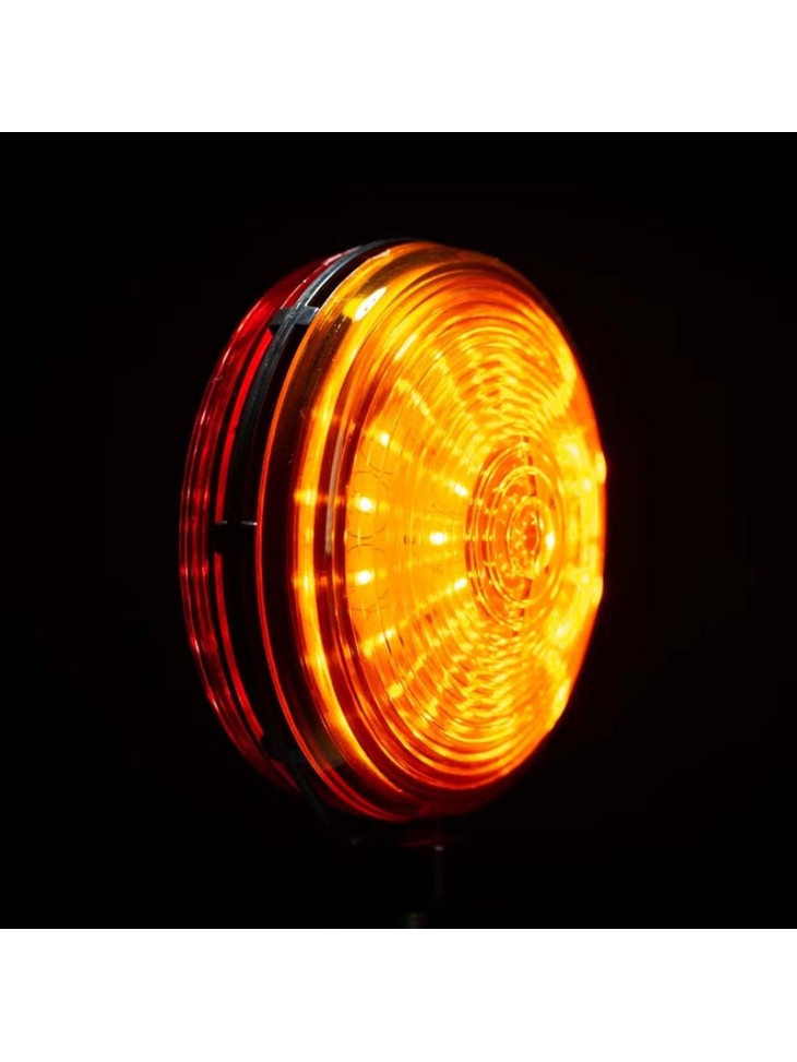 Spanjol Mirror lamp LED LEDSON - Orange/Red