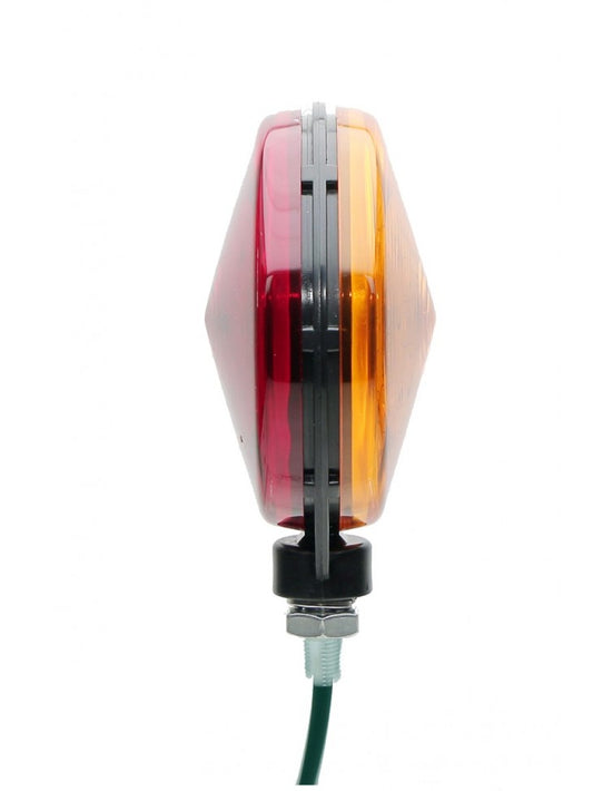 Spanjol Speillampe LED Ledson - Oransj/Rød