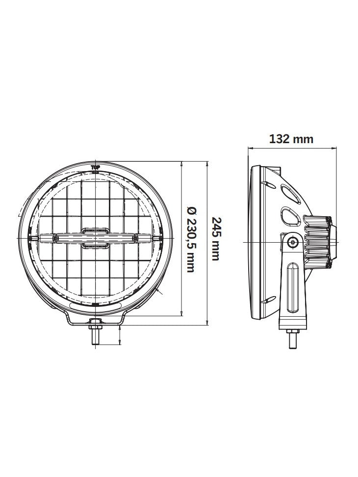 Strands Ambassador 9" LED Extra light