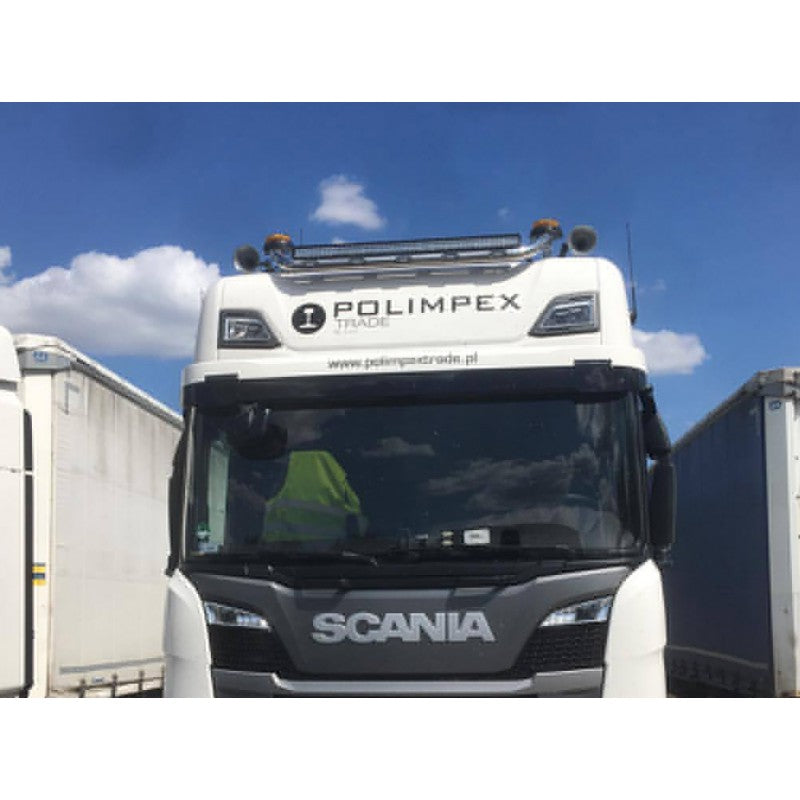 Roof bar in stainless steel/powder coating - Scania Nextgen, Type 2