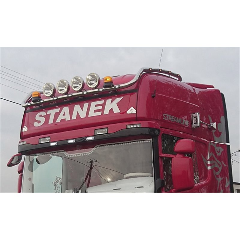 Takbøyle i Rustfritt Stål/Pulverlakk - Scania R/Streamline