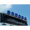 Roof bar in stainless steel/powder coating - Scania R/Streamline, Type 5