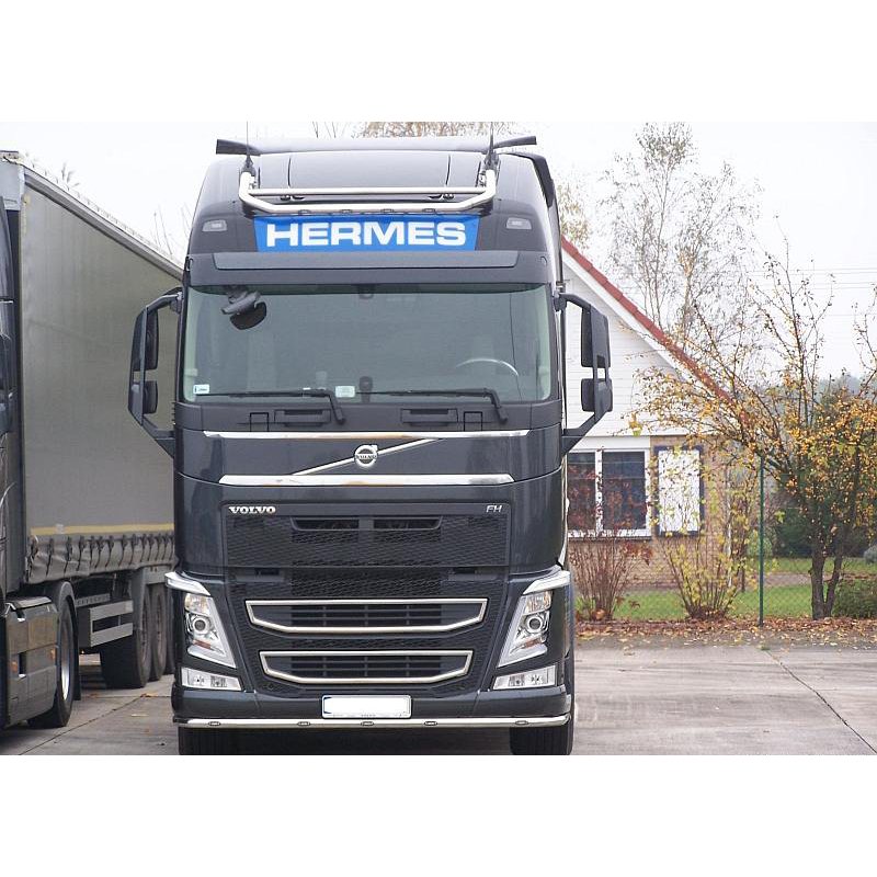 Roof bar in stainless steel/powder coating - Volvo FH4/FH5, Type 5