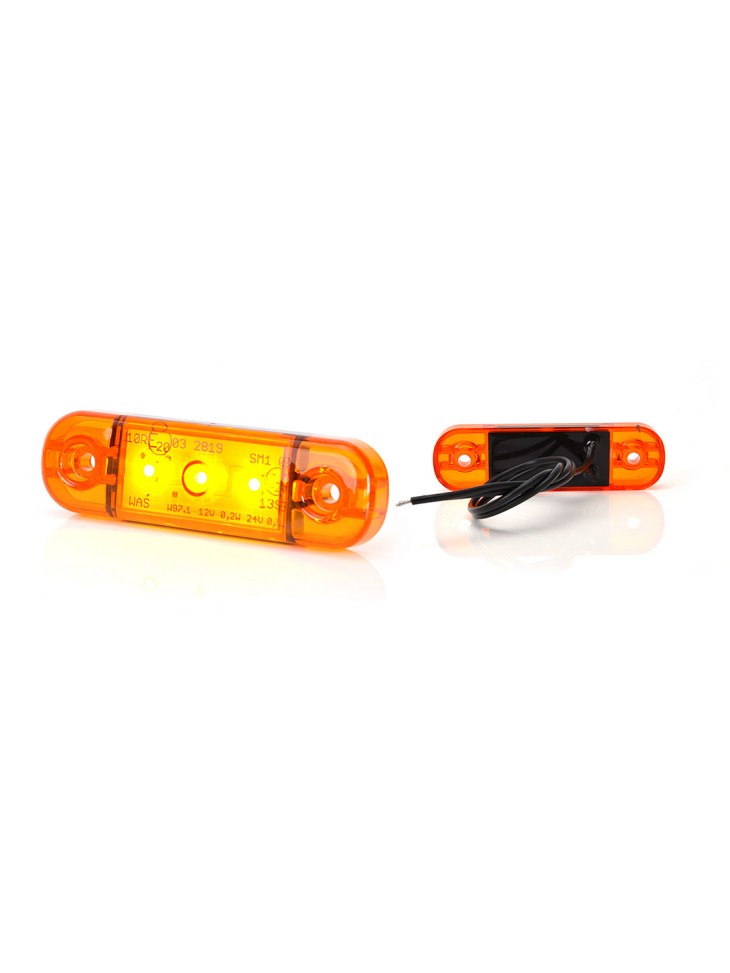 Marker light LED WAS - Orange