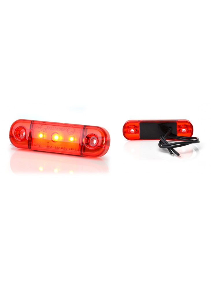 Markeringslys LED WAŚ - Rød